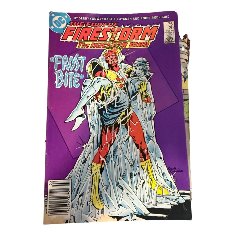 The‎ Fury of Firestorm The Nuclear Man Comic Book 02 1984 DC Comics